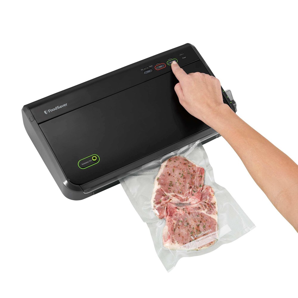FoodSaver FM2000 Vacuum Sealer Machine Black New Manual Food Preservation System